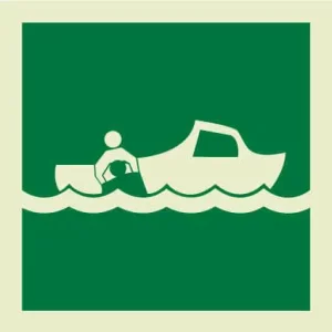 Rescue boat IMO Sign - IMPA