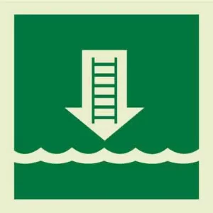 Embarkation ladder IMO Sign - IMPA