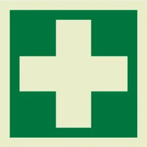 First Aid (Glow in the dark) IMO Sign - IMPA