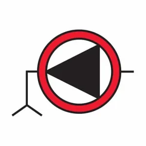 Emergency bilge pump IMO Sign - IMPA