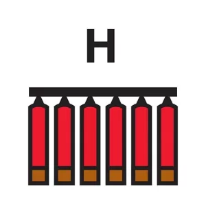 Fixed Gas other than CO2 or N fire extinguishing battery - IMPA