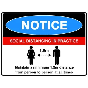 Notice Social Distancing v2