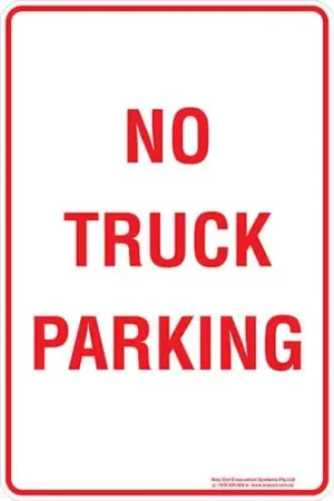 Carpark No Truck Parking