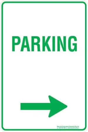 Carpark Parking Arrow Right