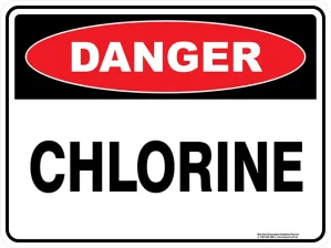 Danger Chlorine