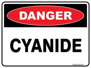 Danger Cyanide