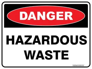 Danger Hazardous Waste