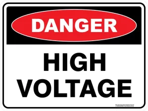 Danger High Voltage