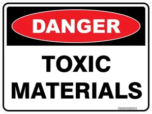 Danger Toxic Materials