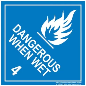 Dangerous When Wet 4 White