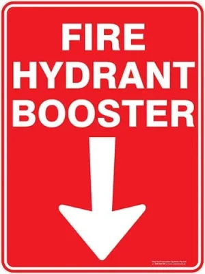 Fire Fire Hydrant Booster Arrow