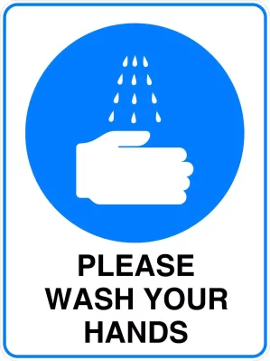 Mandatory Please Wash Your Hands