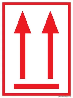 Orientation Arrows Red