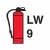 9ltr Foam fire extinguisher