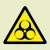 Bio hazard symbol (Glow in the dark)