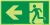 BCA – Running Man Exit LEFT 24M Luminous Sign