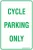 Carpark Cycle Parking Only