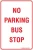 Carpark No Parking Bus Stop