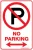 Carpark No Parking P Span Arrow