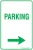 Carpark Parking Arrow Right