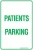 Carpark Patients Parking