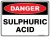 Danger Sulphuric Acid