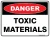 Danger Toxic Materials